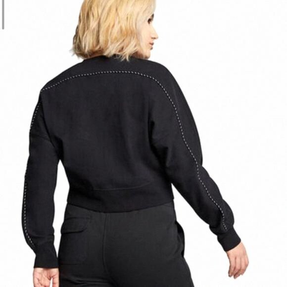 💖MEGA SALE💖Converse Lightweight Jersey Crewneck Sweatshirt 10018946-a01 Women - Picture 6 of 7